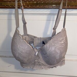 RACHEL Rachel Roy Lace Underwire Bra - Cream